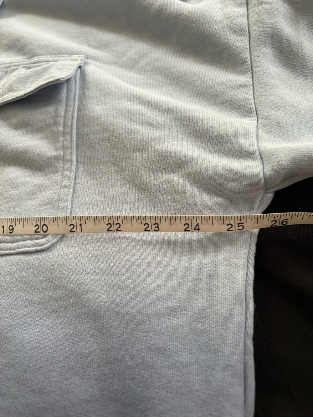 OFFLINE by Aerie Throwback Shacket in Eyelet Blue Ombre -L - Picture 6 of 7